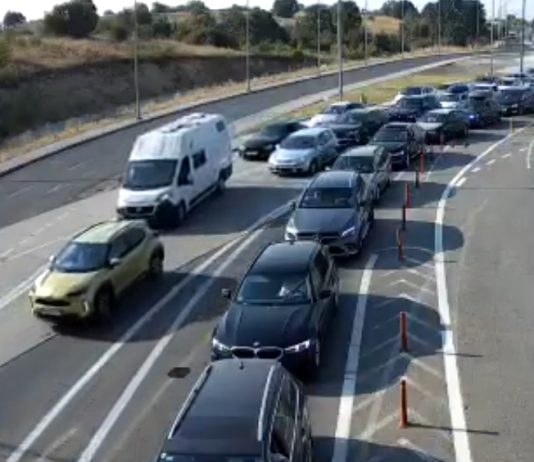 На ГП Табановце зголемена фреквенција на возила