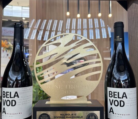 „Бела Вода“ на „Tikveš Château & Domaines“ прогласено за најдобро вино од земјава на Open Balkan Wine Trophy Competition во Белград