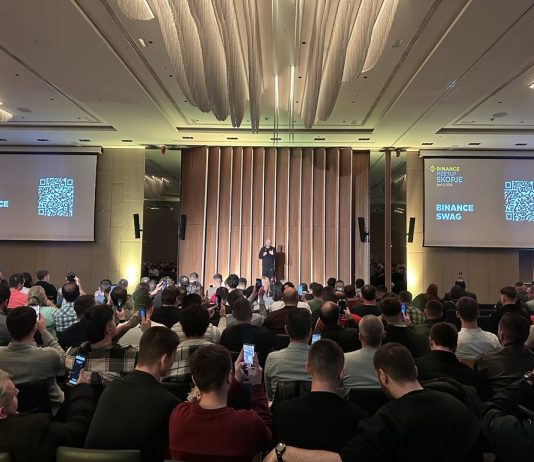 Голем собир на Binance во Скопје: Бројот на корисници во Македонија за една година пораснал за 40 отсто