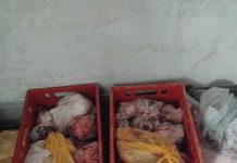 АХВ: Уништени 470 килограми нерегистрирано замрзнато месо и ќебапи пронајдени во нерегистрирана комора